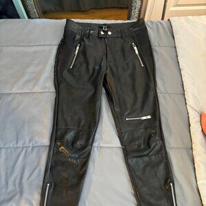 forever 21 leather pants size m